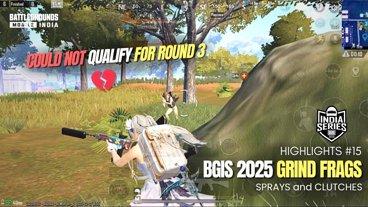 Couldn’t QUALIFY for BGIS 2025 ROUND 3 💔 | BGIS 2025 GRIND Highlights 😞 ...