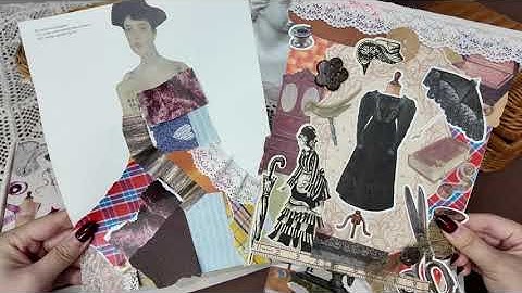 Threads of Time | January 2026 Vintage Textiles Inspired Scrapbook Box