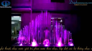 Nhạc nước, đài phun nước tạo hình nghệ thuật