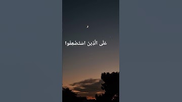 سورة القصص الآية ٤ / ٥