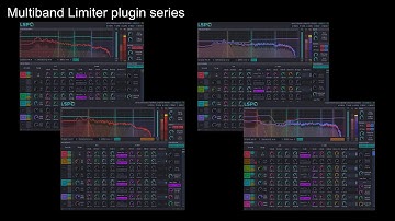LSP Multiband Limiter plugin series