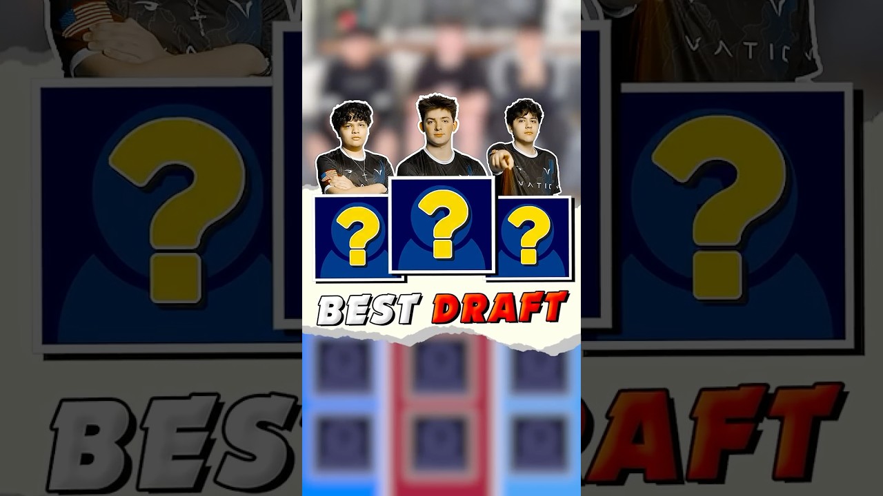Drafting the best esports team 👀