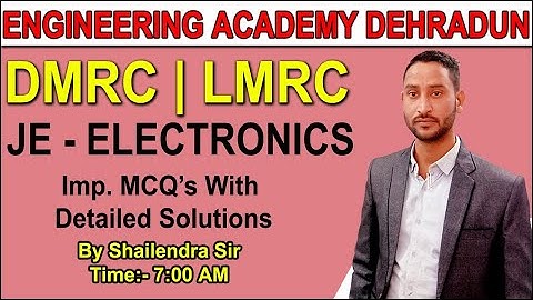 LEC-40, ELECTRONICS, IMP.MCQ