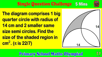 Primary School Math Olympiad - Single Question Challenge, 5 Minutes.
