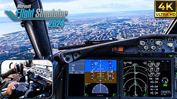 Flight Simulator 2024 | Approach into Varna Unexpected Turbulence on Final! | iFly Boeing 737 MAX 4K