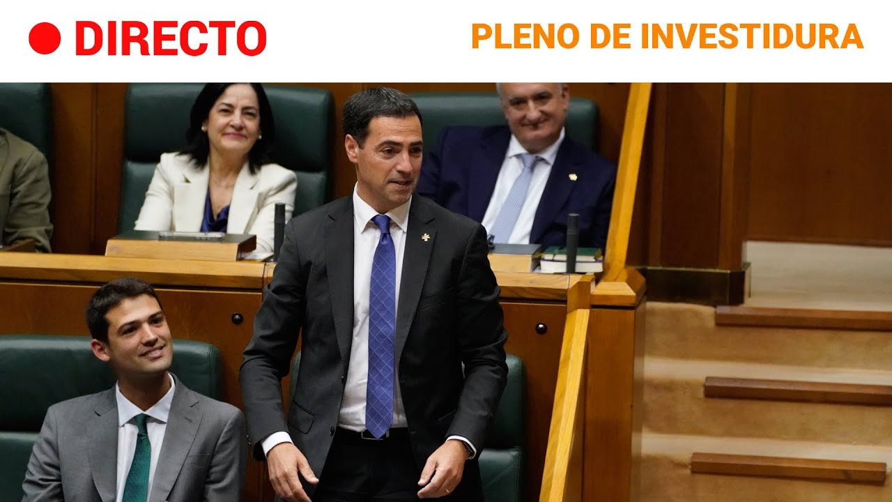EUSKADI: IMANOL PRADALES investido LEHENDAKARI con los VOTOS de PNV y PSE | RTVE Noticias