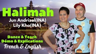 Halimah Line Dance (Dance & Teach / Démo & Explications / French & English)