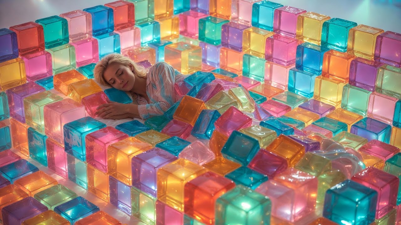 EXTREMELY Cozy ASMR 🍰 Cake Bed & Pajamas for Sweet Sleep