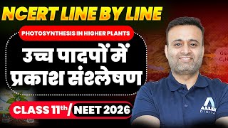 Photosynthesis in Higher Plants NCERT Line by Line | उच्च पादपों में प्रकाश-संश्लेषण One Shot Part 3