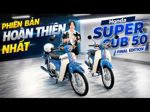 Chiếc Cub Nhật 50 đáng sưu tầm nhất năm 2026 là đây! Cub 50 Final Bản Giới Hạn 800 Xe