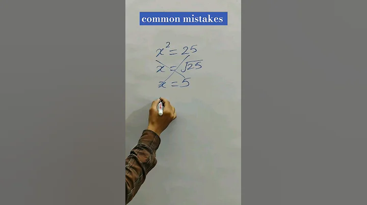 Don't make any mistakes!  Algebra | #maths #mathsmistake #yt #ytshorts #shorts #viral