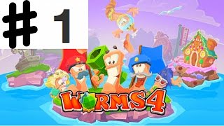 WORMS 4 LETS PLAY #1 (ANDROID/IOS)