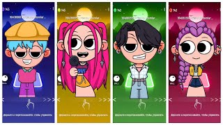 Kpop Demon Hunters: Tiles hop EDM RUSH screenshot 3