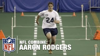 Aaron Rodgers' Impressive 40-Yard Dash (4.71) | 2005 NFL Combine Highlights