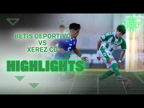 Resumen del partido Betis Deportivo - Xerez CD (1-1) | CANTERA