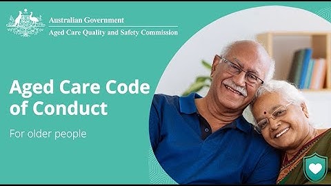 Aged Care Code of Conduct - for older people