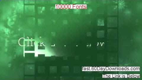 10000 Fonts Collection Truetype Fonts - 10000 Fonts Collection Truetype Fonts