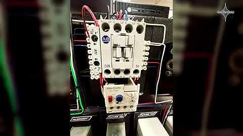 3PH Motor Control Circuit 3 Wire Start/Stop with Indicator Lights.