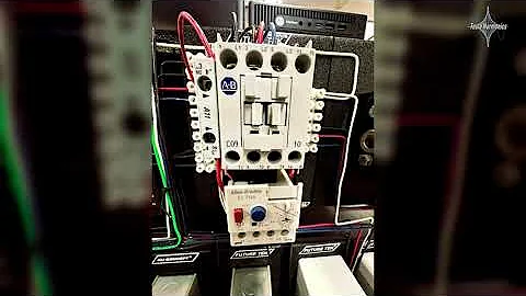 3PH Motor Control Circuit 3 Wire Start/Stop with Indicator Lights.