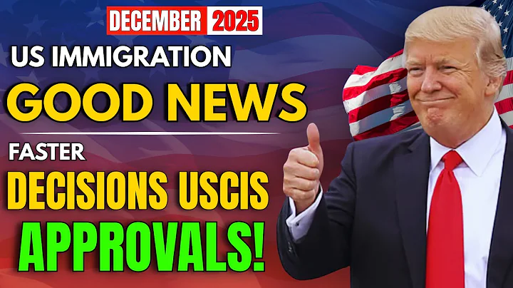 USCIS Speeds Up! Huge December 2025 Update Brings Faster Approvals for Immigrants