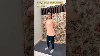 Belly and Side fatloss Workout at Home. #weightloss #fatburningsecrets #fitness