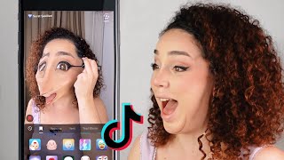 Ti̇ktok Efektleri̇ İle Makyaj Yapiyorum