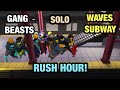 Gang Beasts Waves Subway Gameplay Solo Rush Hour Gang Beasts Waves Subway Gameplay Solo Rush Hour