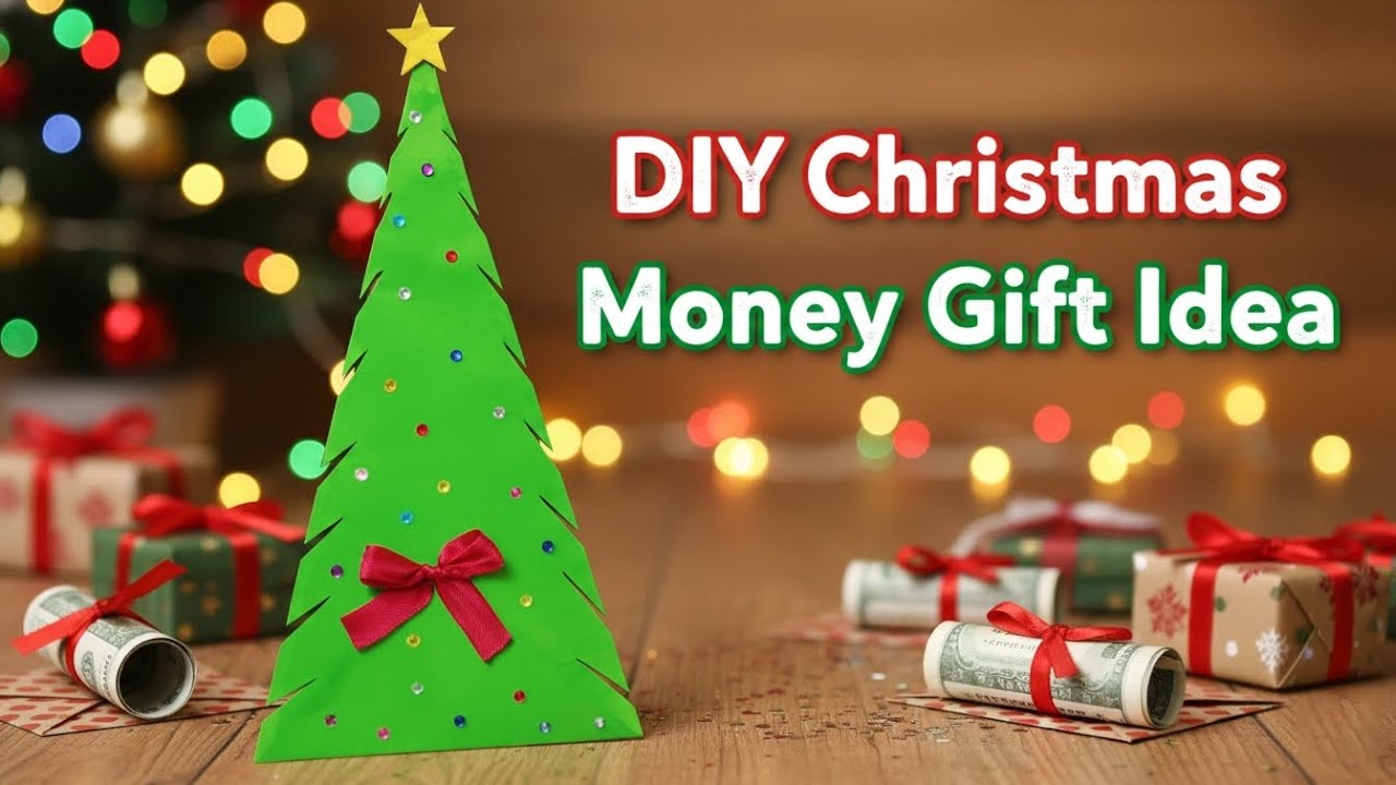 Christmas Money Gift Idea 🎄| 