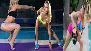Zuzka Light - Fitness Model 💪 Booty Shaper Workout @ Czech Republic