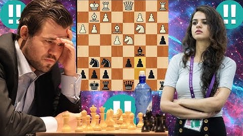 Abnormal chess game 10, Magnus Carlsen vs Tania Sachdev