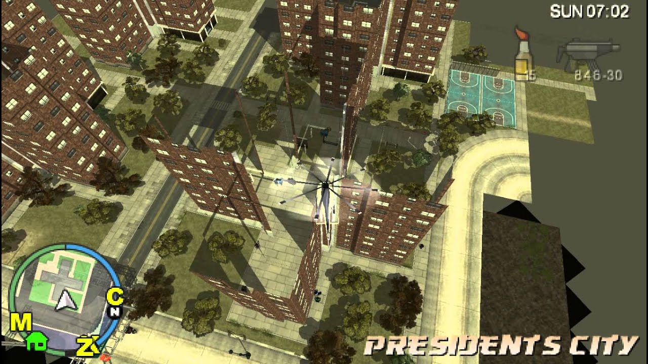 gta chinatown wars map