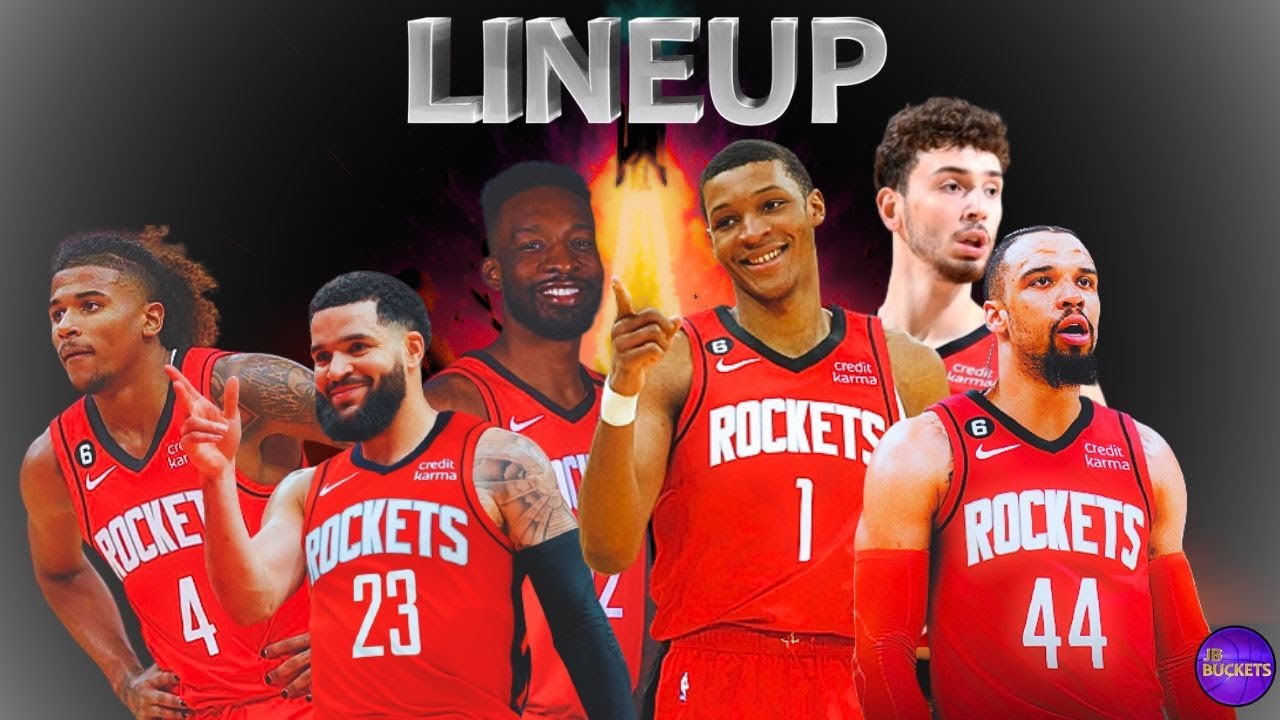 Houston Rockets Official Lineup 20232024 Young Guns YouTube