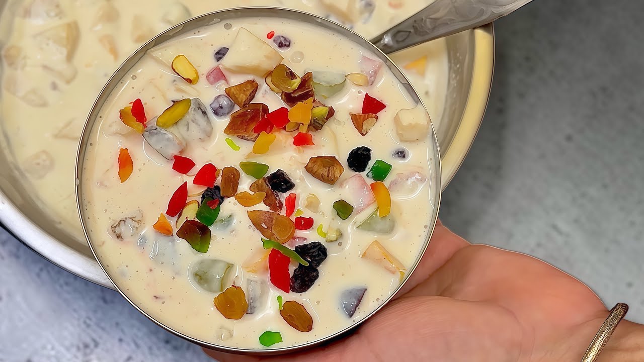 ⁣ਦੁਕਾਨ ਵਾਲੀ Fruit Cream | अब घर पर बनाओ दुकान जैसी फ्रूट क्रीम सब तारीफ करेंगे 