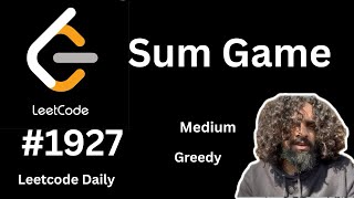 Sum Game | Leetcode 1927 