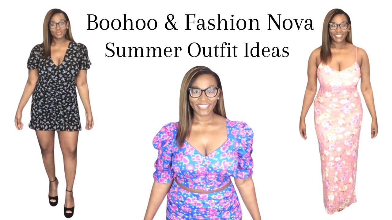 Get summer ready with these trendy Boohoo & Fashion Nova outfits! - YouTube