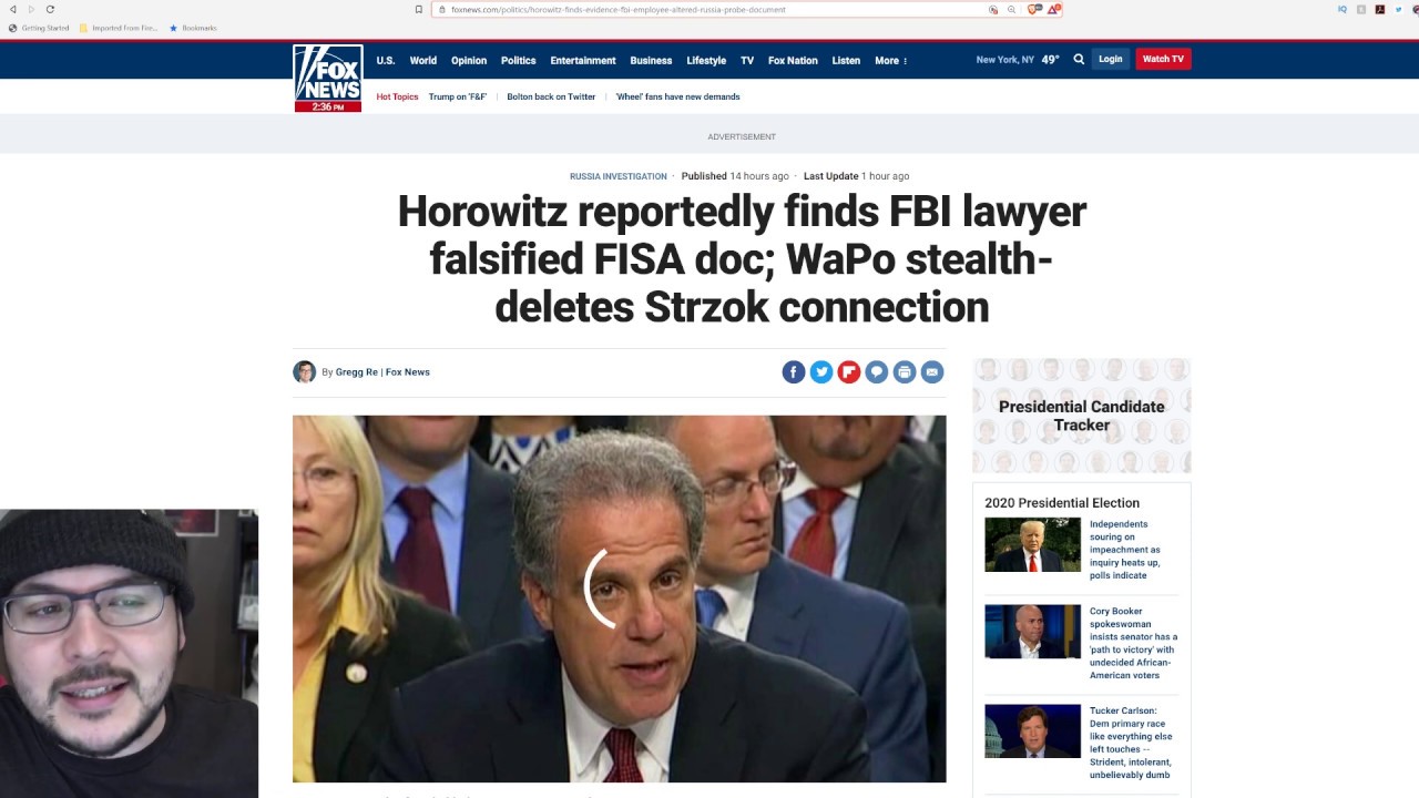 GAME OVER For The Deep State, BOMBSHELL Report FBI Official Under CRIMINAL Investigation
