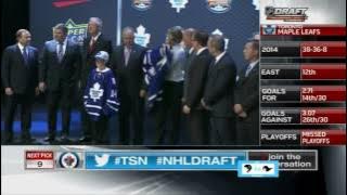 Toronto Maple Leafs Draft William Nylander | LIVE 6 27 14