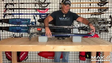 MAKO Spearguns: How to load a Roller Speargun.