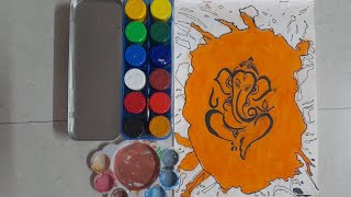 How Two Draw Ganpati Step By Step Easy Drawing Totorial Drawing For Beginners