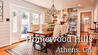 Athens GA Homes |Homewood Hills |Athens, GA Homes For Sale