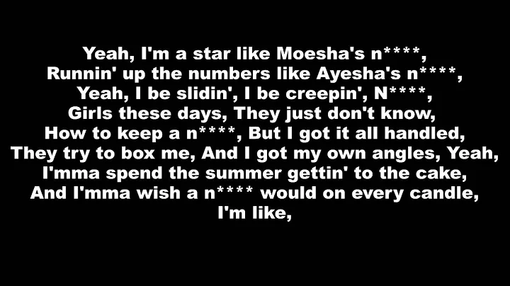 YG ft. Drake, Kamaiyah - Why You Always Hatin? (Clean w/ Lyrics)