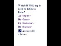 pgtrb web development mcq gy #shorts