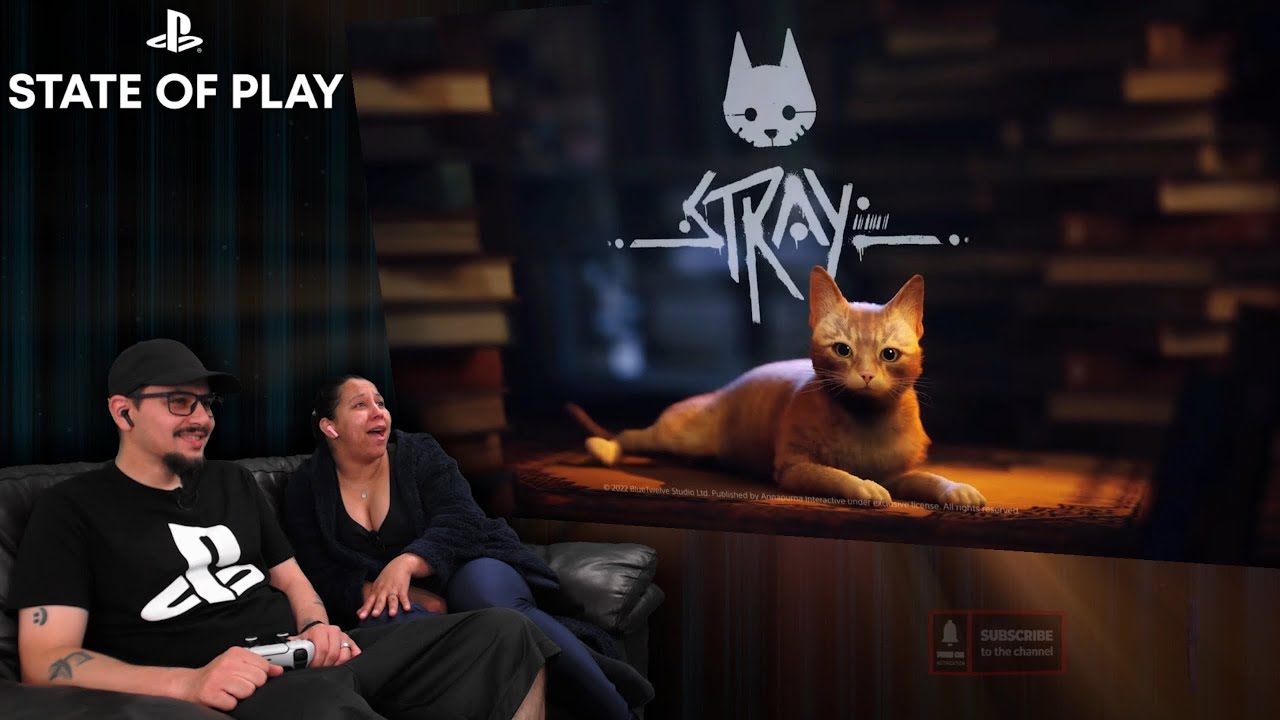 Stray - State of Play June 2022 Trailer! PS5 & PS4 REACTION!