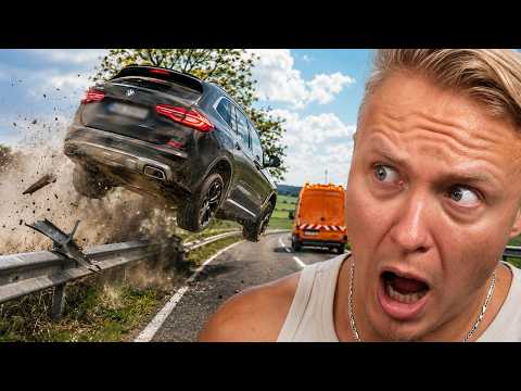 BMW fliegt über die LEITPLANKE... DEKO reagiert auf neue Dashcam Clips.