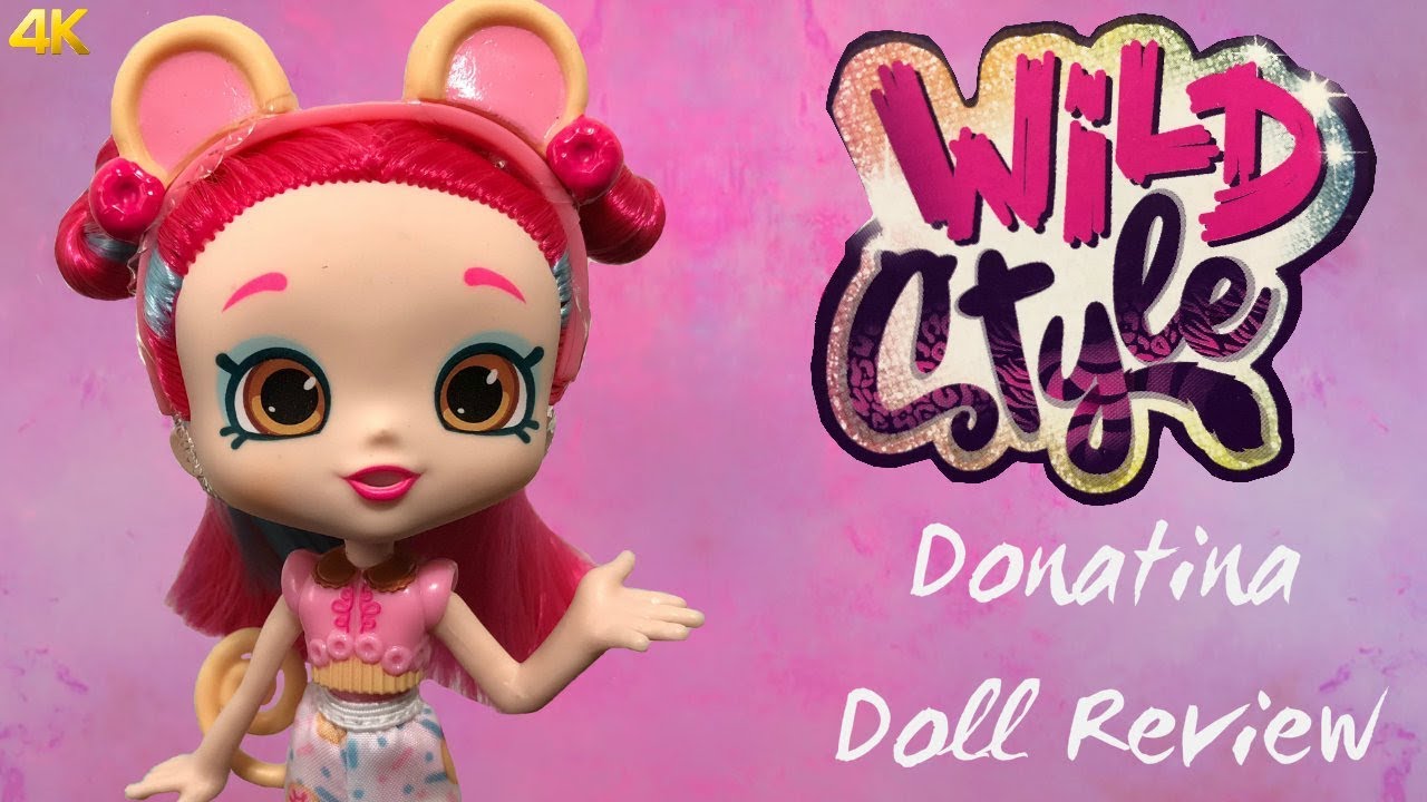 Shopkins Shoppies Wild Style Donatina Doll Review YouTube
