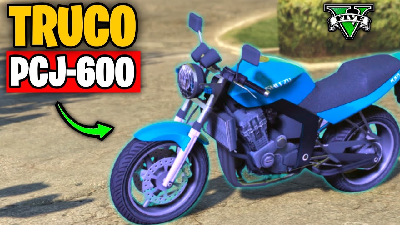 GTA 5 Codigo da Moto PCJ600 Para PC / Manha Moto PCJ600 Para PC 