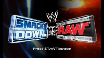 WWE Smackdown vs Raw PS2 Intro and Music