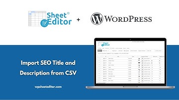 WordPress – Import SEO Title and Description from CSV
