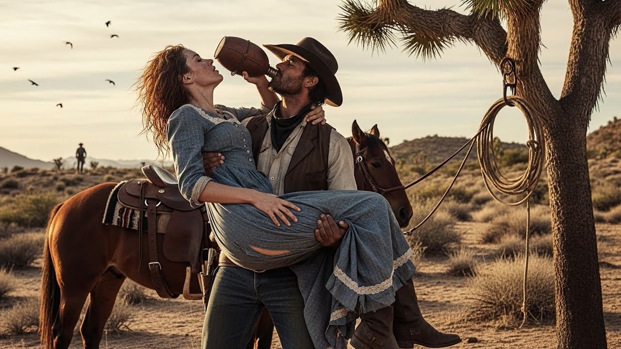 Bandits Left Her Tied To A Tree In The Desert, The Cowboy Found Her Barely Breathing