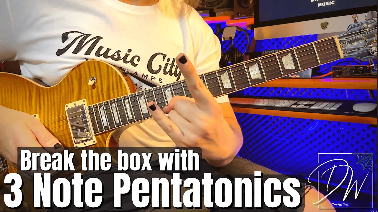 Break Out Of The Box With 3 Note Per String Pentatonics - YouTube